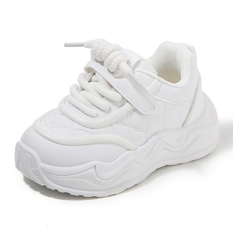 Kids Chunky Sneakers 2026 Soft Sole Toddler Shoes Boys Girls Lightweight Breathable Casual Walking