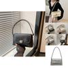 Vintage Chic Underarm Bag For Women Stylish Minimalist Shoulder Tote Handbag 2024