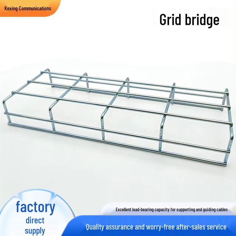 304 Stainless Steel Mesh Cable Tray for Food Processing and Computer Rooms