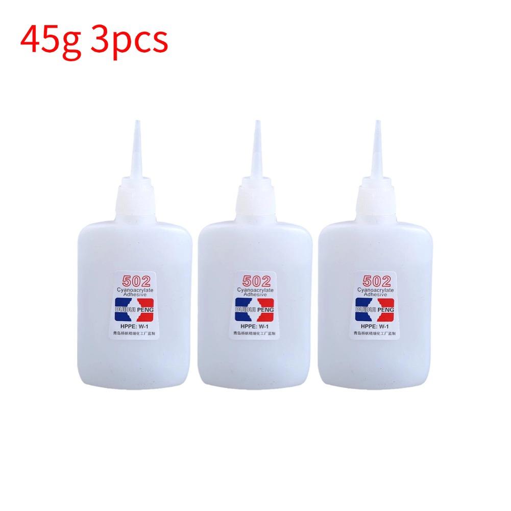 502 Superlepidlo Okamžité Rychleschnoucí Kyanoakrylátové Silné Lepidlo Adhezivní DIY Rychlé Spojení Kov Plast Dřevo Kancelářské Potřeby Rychlé Lepidlo