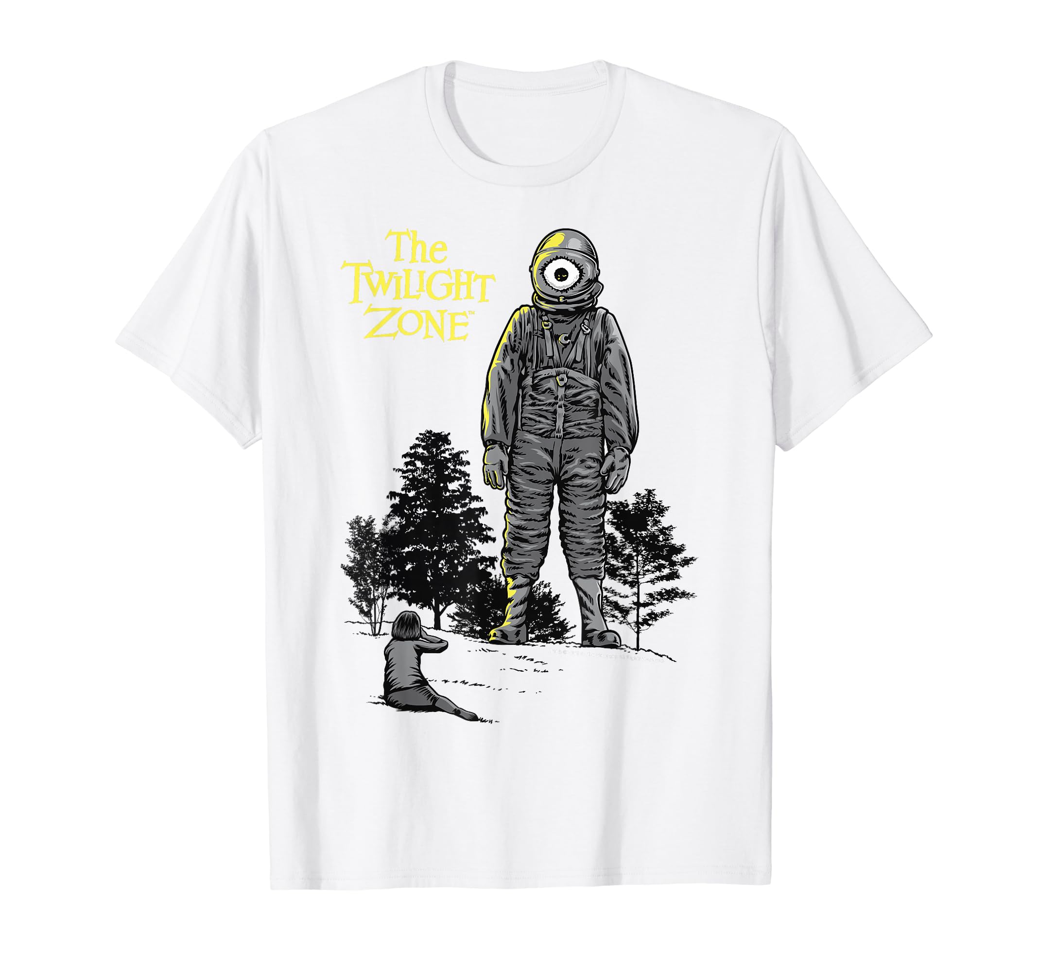 

Twilight Zone Look Up at Laser Eye T-Shirt