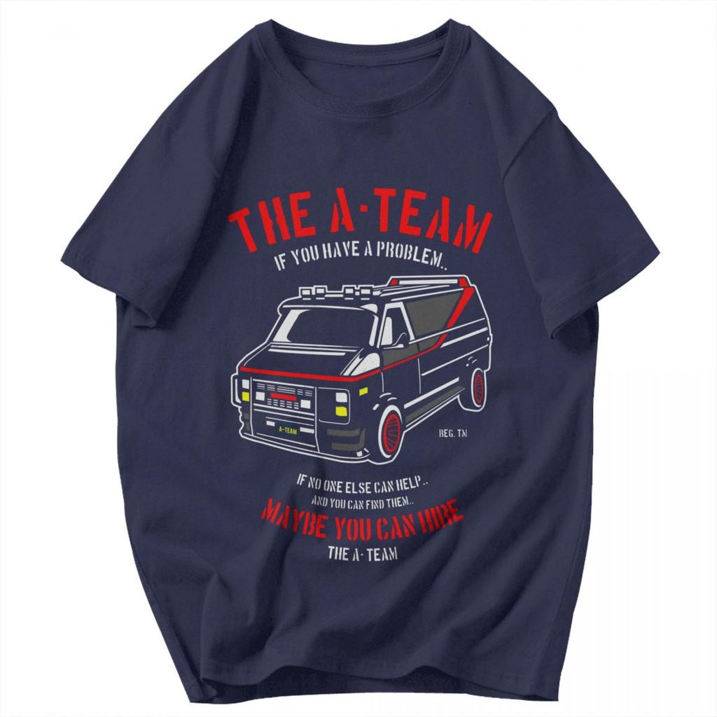 Men T Shirt Mashup TV 80s Hanniba The ATeam Unique Y2K Graphic Anime Unisex Clothing T Shirts