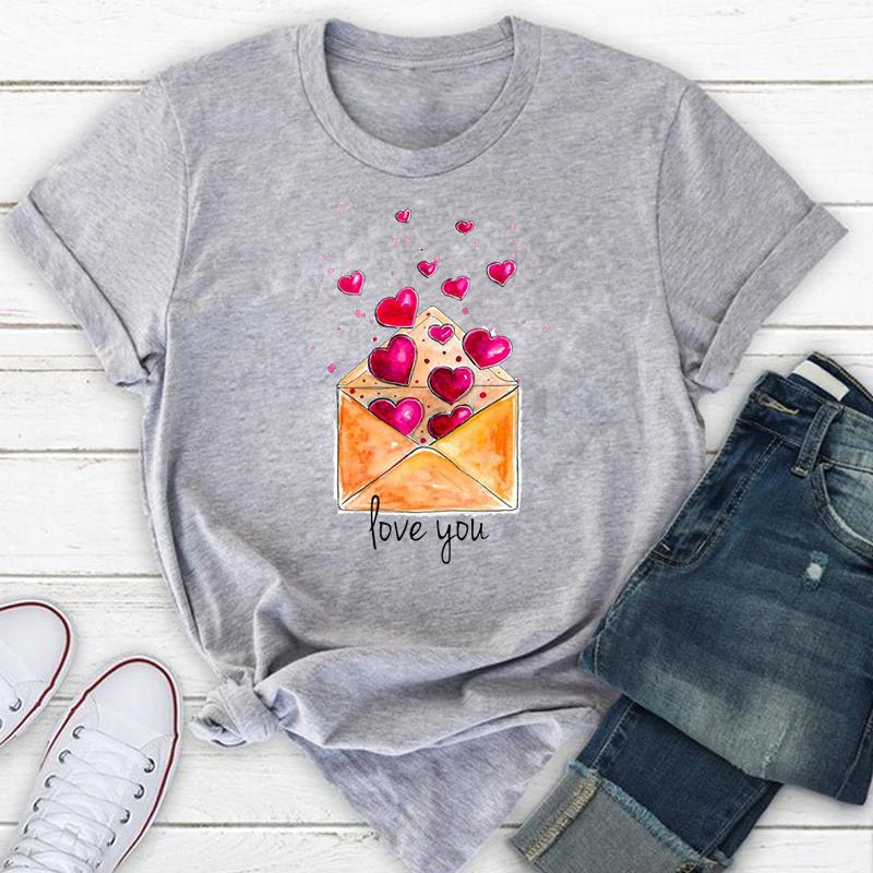 Trollslända Härlig Söt sött tryck Grafisk t-shirt Dam Kvinnor T-kläder Sommartopp Fritidskläder Dammode Kortärmad T-shirt