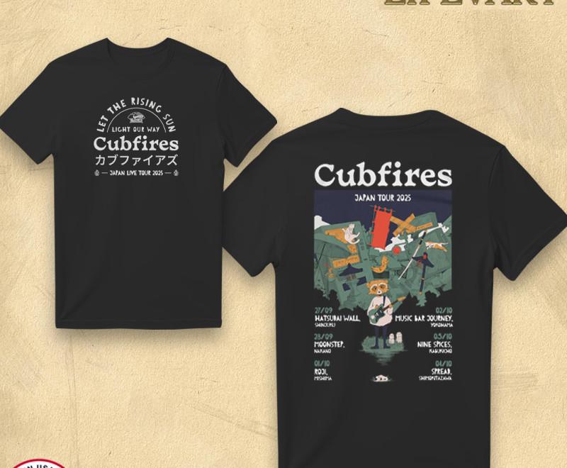 Cubfires Japan Tour 2026 MerchT-shirt shirt XXXL