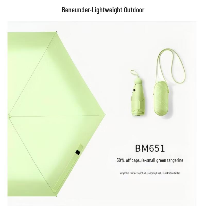 Beneunder Capsule Five-Fold Sun Umbrella