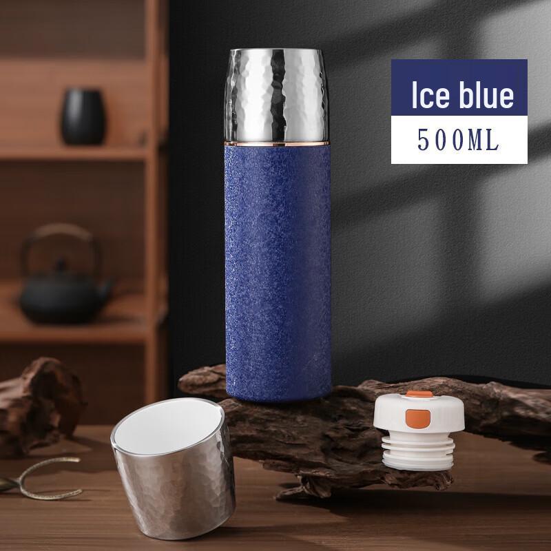 Xinke Pure Titanium Portable Vacuum Flask with Tea Infuser