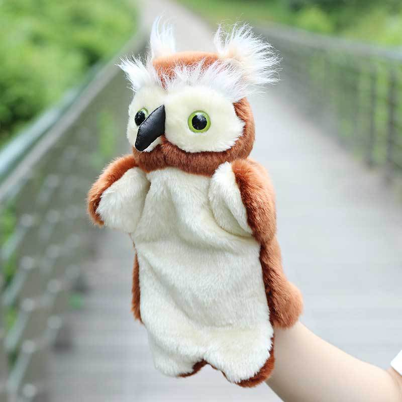 Kaninchen Handpuppe Cartoon Osterhase Finger Handschuh Stofftier Muppet Kinder Frühe Pädagogische Jungen Mädchen Theater Spielzeug Puppen