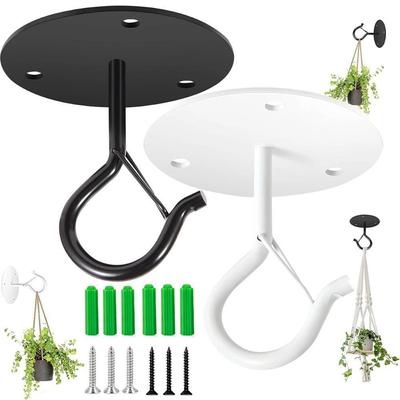 Carbon Steel Plant Hanging Hook Wall Mount Flower Pots Lifting Hook New Ceiling Hooks Plant