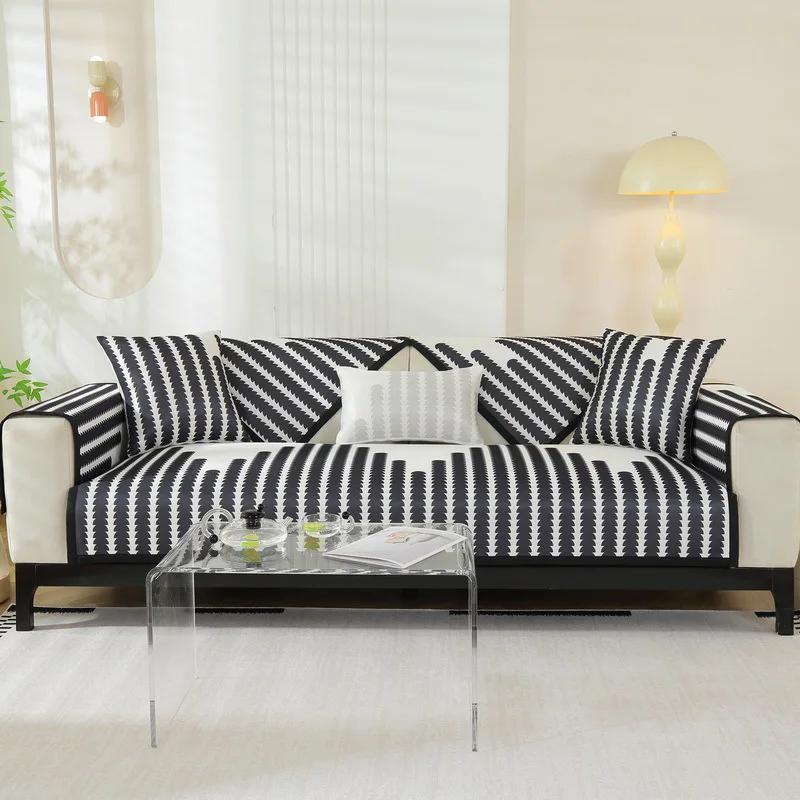 Чехол для дивана из ледяного шелка — фото 4