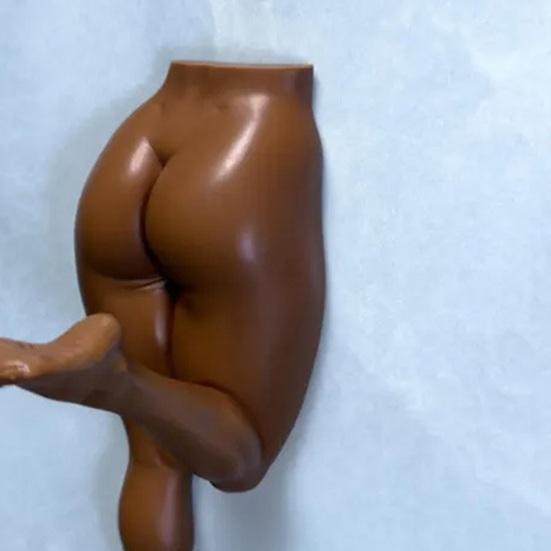 Zabawny Haczyk Ścienny na Ludzkie Ciało Zuchwała Rzeźba Wieszak na Ręczniki Dekoracyjny Haczyk Ścienny do Łazienki Wieszak do Przedpokoju