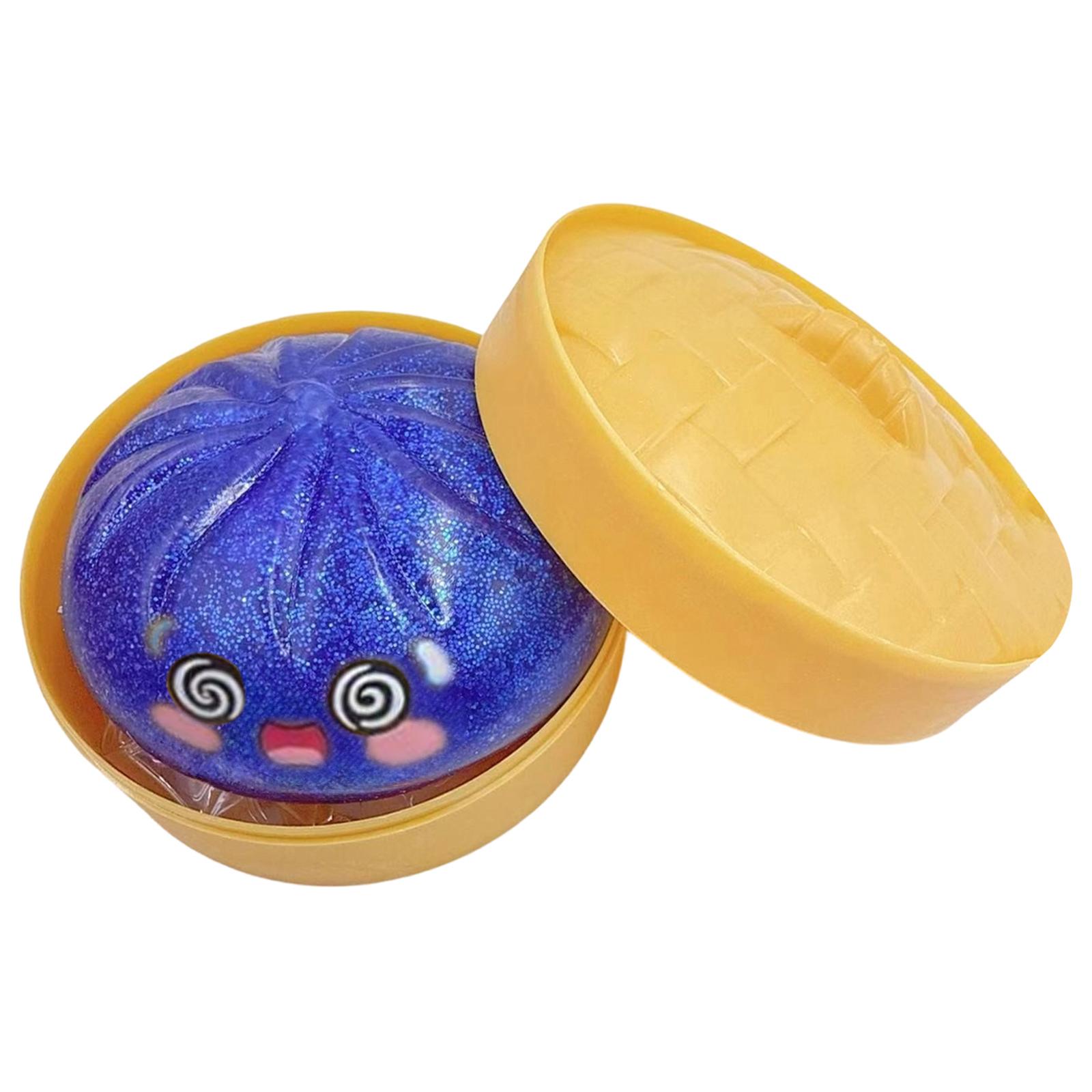 Simulated Roast Pork Bun Toy; Cute Food; Decompression; Bun; Enjoy; Stress Relief Device.Prank Stress Relief Bun Toy Realistic Steamer Toy One Size