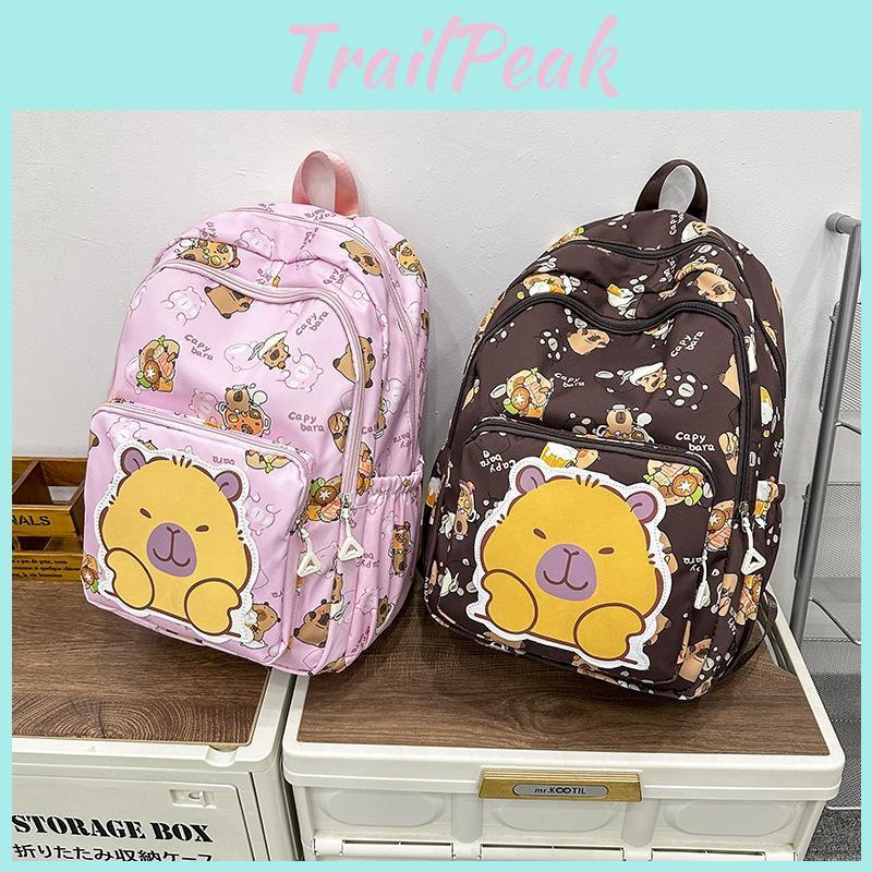 Cute Cartoon Food Dolphin Pattern Student Leisure Backpack For Casual And College