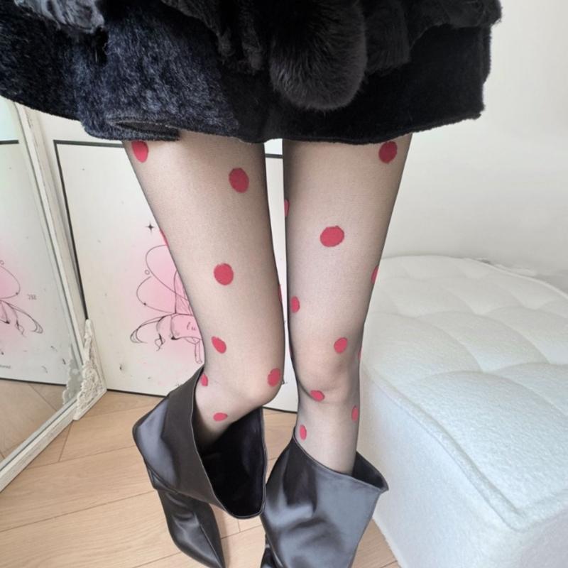 Women's Sheer Tights Control Top Pantyhose Patterned  Tights,High Waist Pantyhose Thigh High Stockings Hosiery Gifts
