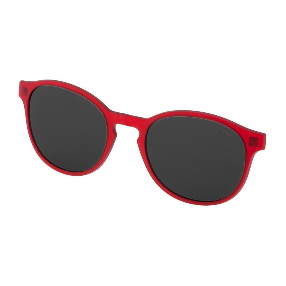 Sting Agsj679 Clip On Only Polarized 7csp Unisex Sunglasses