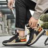Fashion 2025 Spring Men's Low Top Thick Sole Casual Shoes Mesh Breathable Fashion Trend Sports Shoes Comfortable Lace-up Chunky sneakers