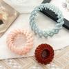 New Velvet Bird Nest Hair Claw Horsetail Buckle Solid Expanding Hair Clip for Women Girls Ponytail Hair Accessories