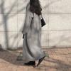 Autumn Winter Loose Casual Knitted Cardigan Long Sweater Jacket New Fashion Elegant Women Simple Office Coats Solid Color Versatile Clothing