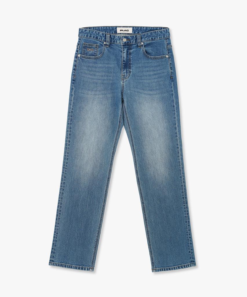 PLAC Stretch Straight Jeans Pure Blue