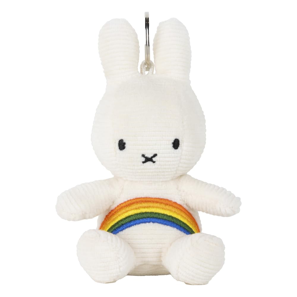 

[Marks International] [Bon Ton Toys] BON TON TOYS Miffy Corduroy Keychain 70th Anniversary BTT-053RB / BTT-054TP (Rainbow)