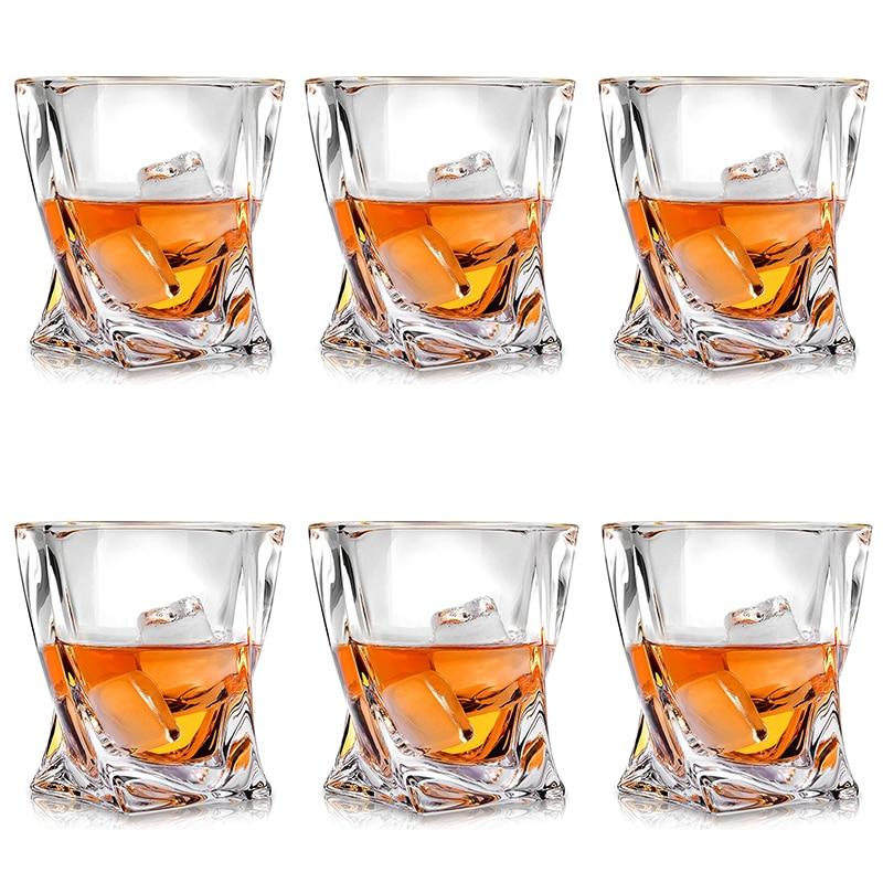 320 ml set of transparent crystal whisky glasses for whisky beer Lame Glass Wine Glass | Beer Cups