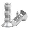 Set of 100 Versatile Stainless Steel Countersunk Screws Long lasting Flat Head Screws for Home & Industry & Outdoor Use