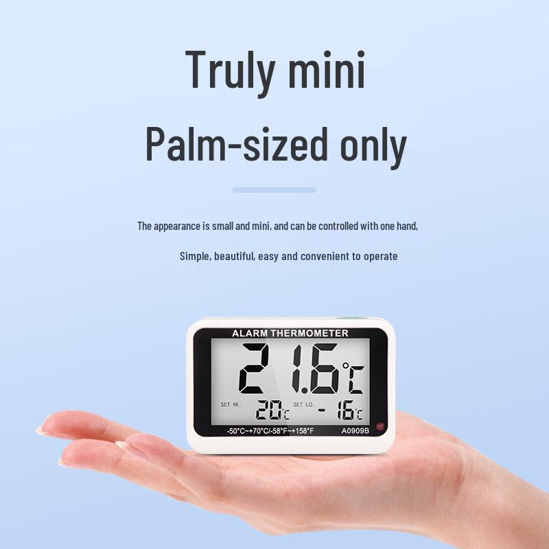 High-Precision Digital Thermometer and Hygrometer for Refrigerators and Freezers