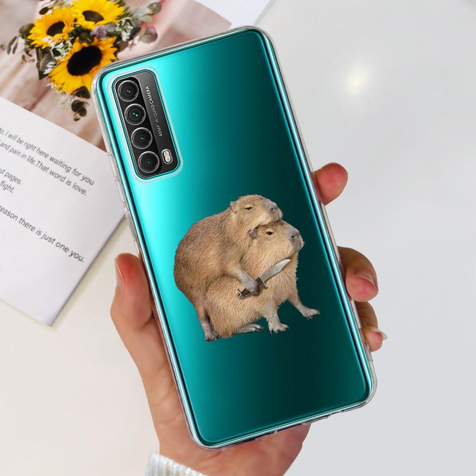 For Huawei P smart 2021 Case New Design Fashion Print Soft Silicone TPU Cover For Huawei P Smart 2021 PPA-LX1 Phone Case Fundas