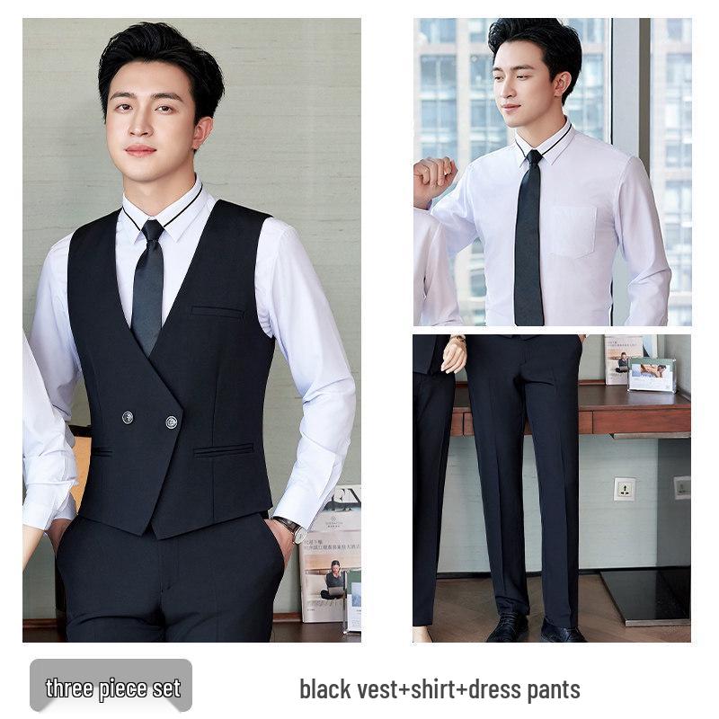 Unisex Professional Vest for Hotel and Catering Staff