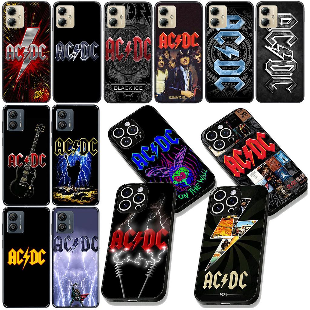 Wallpaper A-Acdc Funda Phone Cover for Motorola Moto G86 G14 G35 G34 G45 G55 G67 G75 G85 G24 G15 G54 G57 Power Casing Coque Case