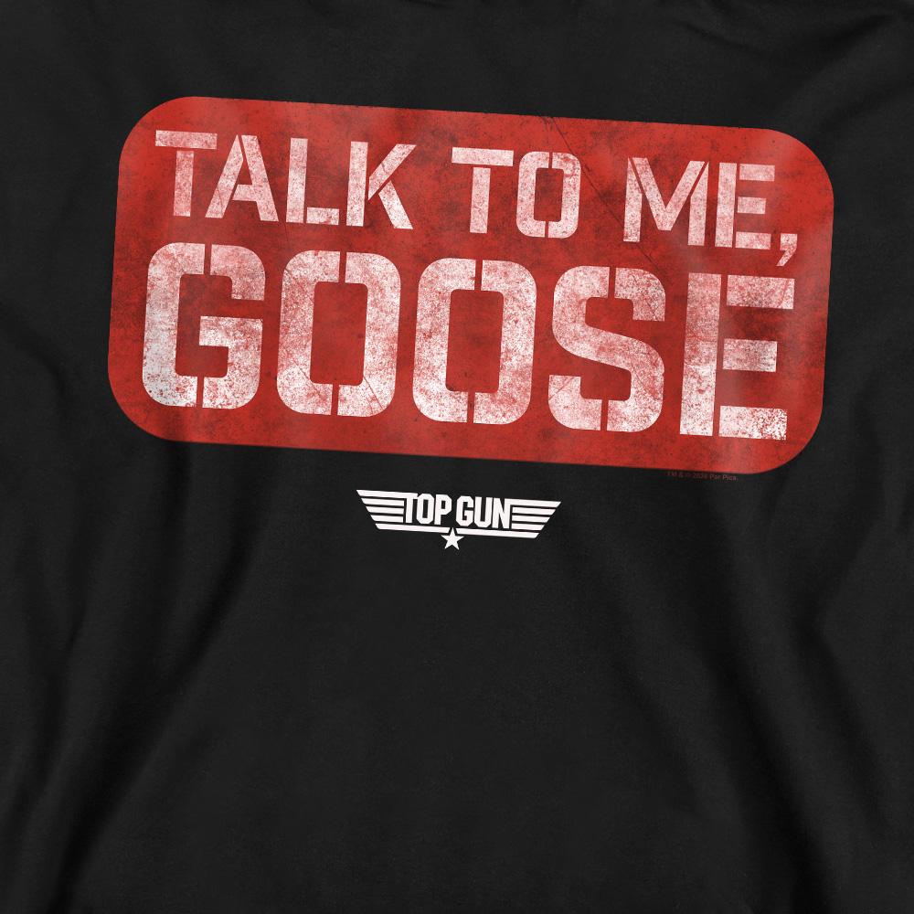 Top Gun Unisex Adult Talk To Me Goose Stamp Sweatshirt