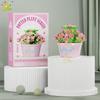 MOC Blume Sukkulente Topfpflanze Modellbaustein DIY Ewiger Strauß Zuhause Schreibtisch Pflanzen Dekoration Ziegel Mädchen Geschenk Kinderspielzeug