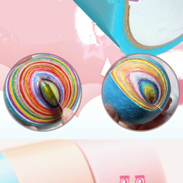 Petite Mine Tape Ball Tape Ball Making 10 Piece Set Tape Start Ball, Korea Representative Board Game