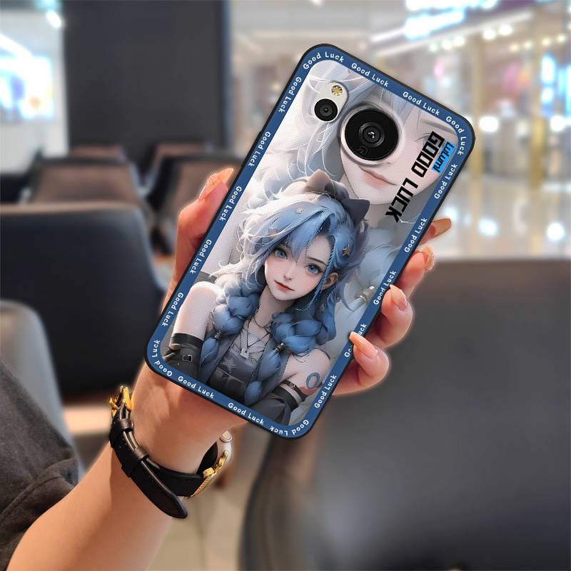 Cute Protective Phone Case For Sharp Aquos Sense7 Plus Waterproof Fashion Design Anti-dust Cover Anti-knock Shockproof