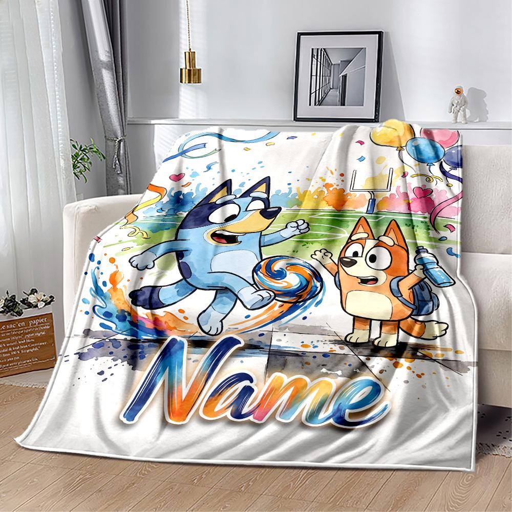 Halloween Treats Tricks Customize Text Blanket Throw Personalized Blanket Soft Warm Cozy Great for Bed Livingroom Living Room Office