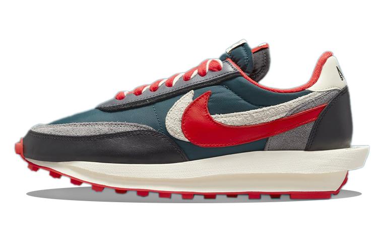 Nike X Sacai X Undercover LDWaffle 'Midnight Spruce University Red' DJ4877-300