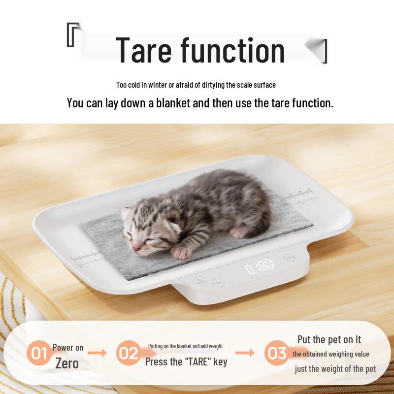 Meilen High-Precision Digital Pet Scale