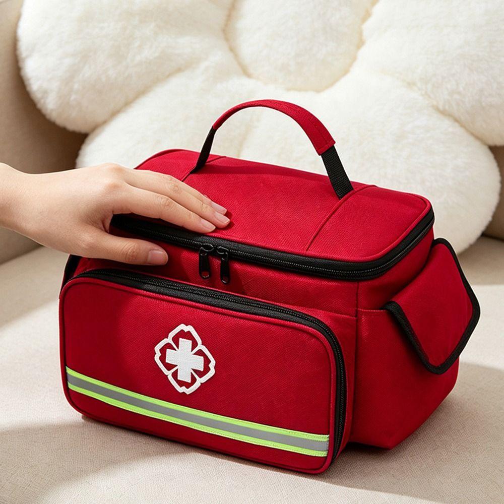 Reflective Empty Emergency Bag Oxford Cloth Portable Trauma Bag Emergency Rescue