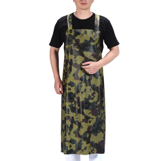 

Knee Length Work Apron Kitchen Cooking Apron with Pocket Waterproof Oil Resistant Chef Apron for Men Women