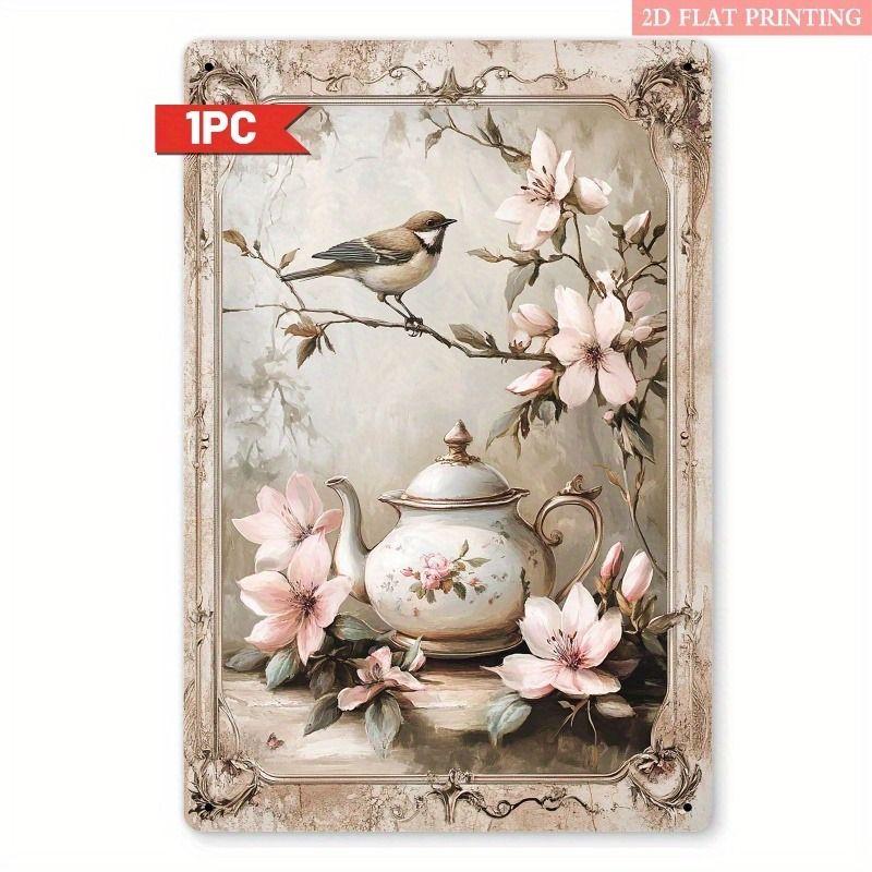 Metallschild im Valentinstags-Thema für Bar, Café, Restaurant