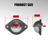 Universal LED License Plate Tag Lights Lamp for MAN Truck Trailer Car Lorry Camper Van RV Pickup SUV ATV UTV Indicator 12V 24V