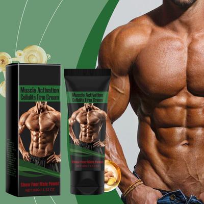 Muscle Care-Cream, Men'S Fitness Exercise Lines, Muscle Tightening, Shaping Body Massage Care
