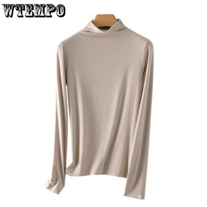 

Осенне-зимний топ, однотонный пуловер для женщин, толстая вязаная женская водолазка, женский свитер большого размера XXL хаки