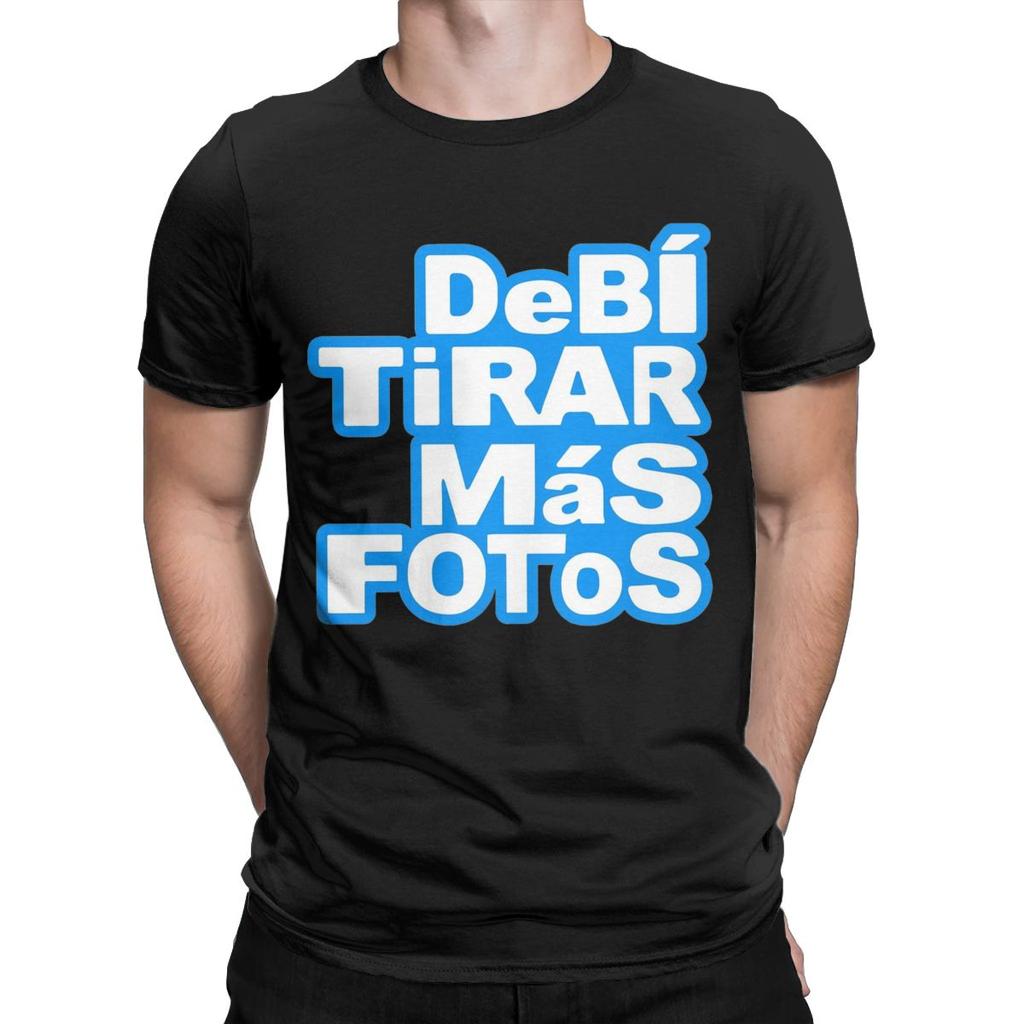 Casual BAD BUNNYs DeBi TiRAR MaS FOToS New Album T Shirt Men Women Cotton Tees Shirt Birthday Gift Clothes