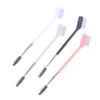 Double Headed Eyebrow Brush Steel Needle Eyelash Comb Contouring Eye Brow Eyeliner Makeup Brushes Eyes Blending Cosmetic Brushes