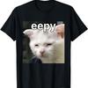 Eepy Cat Lustige Schläfrige Katze Meme T-Shirt für Männer Frauen