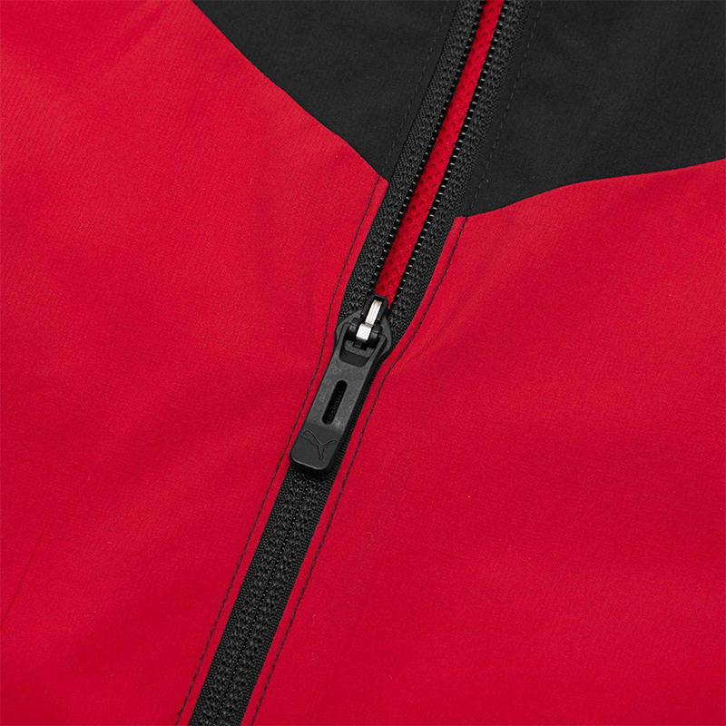 Puma AC Milan Pre-Match Contrast Collar Jersey Men Tops Black 764445-05