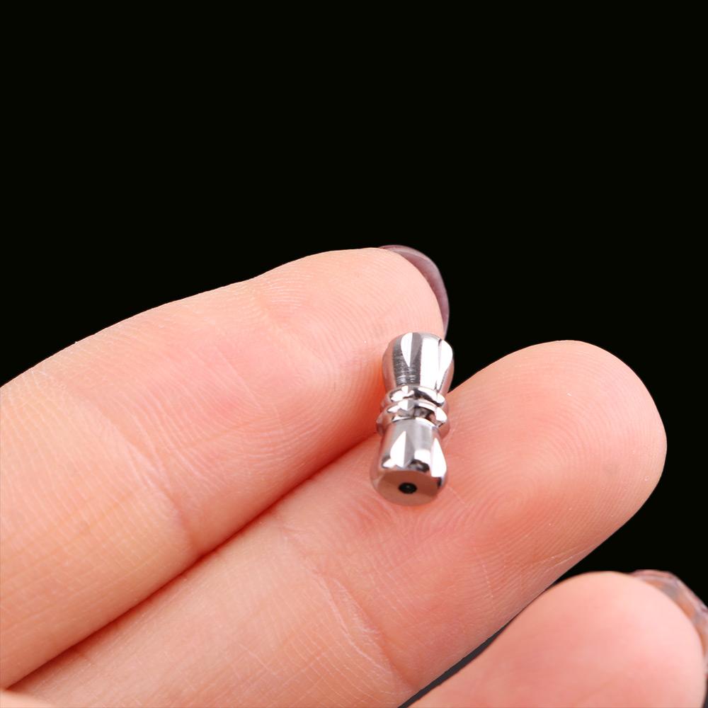 Connect Buckle For Necklace Bracelet Spacer Beads Jewelry Making Screw Clasps Findings Hole