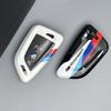 CDKO4 Motorsport Track Style TPU Magnetic Car Smart Remote Key Case Cover For BMW X1 X2 X3 X4 X5 X6 2017 2018 2019 2020 1 3 5 7 Series