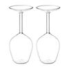 Inverted Wine Glass Set High Borosilicate Glass Heat-Resistant Goblets for Red White Wine Cocktails Unique Home Bar Gift