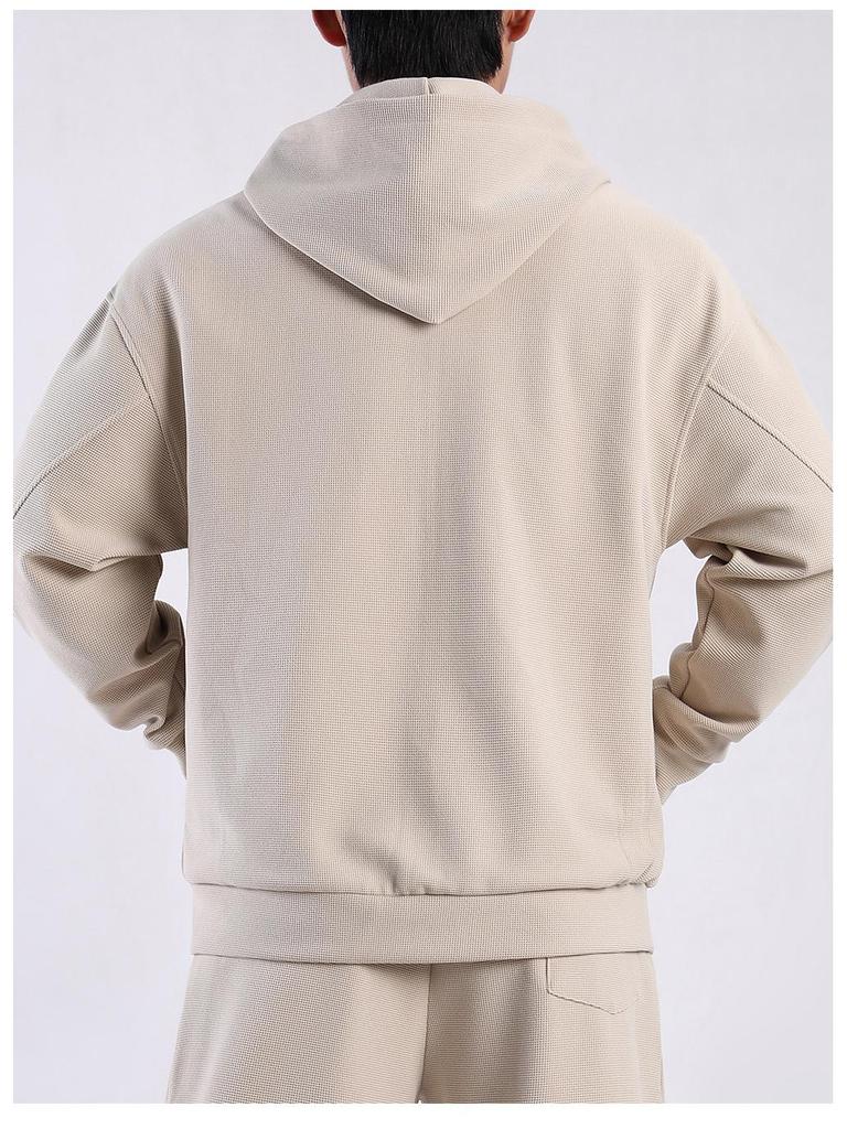 Herren Kapuzenjacke mit Reißverschluss - Herbst/Winter Smart Casual Oberbekleidung mit Taschen (2024)